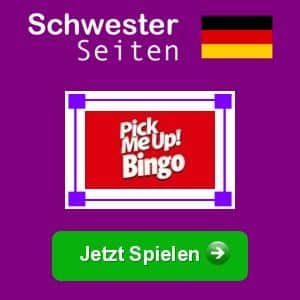 Pick Me Up Bingo logo de deutsche