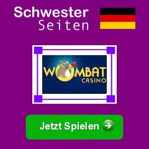 Wombat Casino logo de deutsche